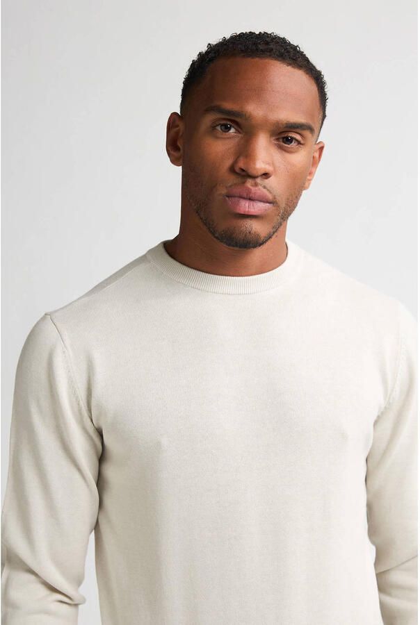 Petrol Industries Trui met ronde hals Materiaalmix met katoenpercentage - Foto 2