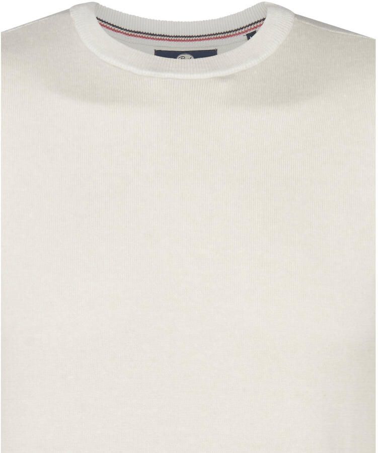 Petrol Industries Trui met ronde hals Materiaalmix met katoenpercentage