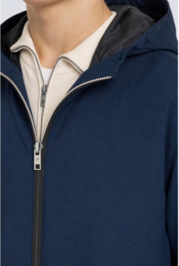 Petrol Industries winterjas donkerblauw Jongens Polyester Capuchon Effen - Foto 2