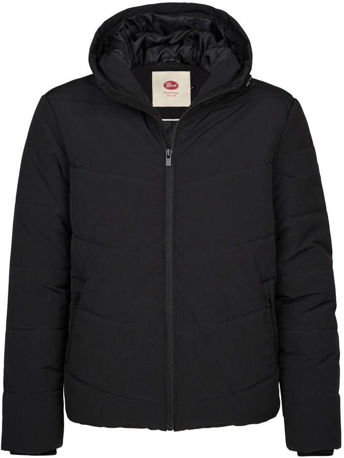 Petrol Industries winterjas zwart