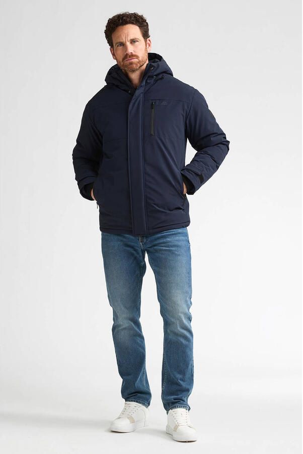Petrol Industries winterparka donkerblauw - Foto 2