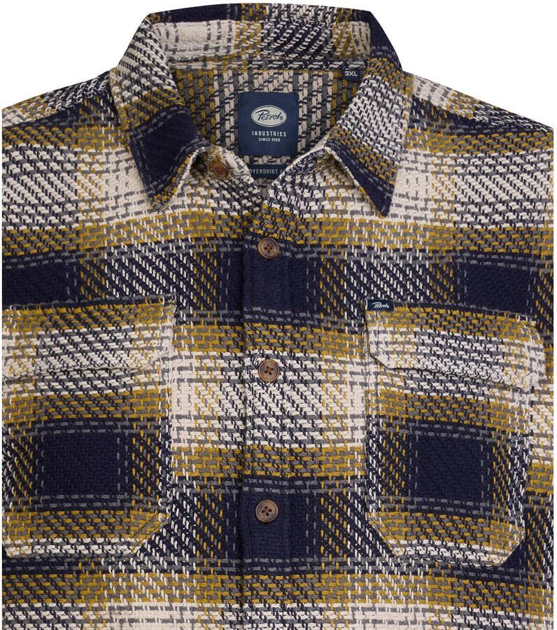 Petrol industries Plus Size geruit overshirt multi - Foto 2