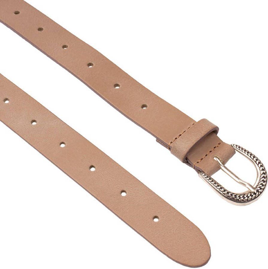 Petrol industries Plus Size leren riem beige - Foto 2
