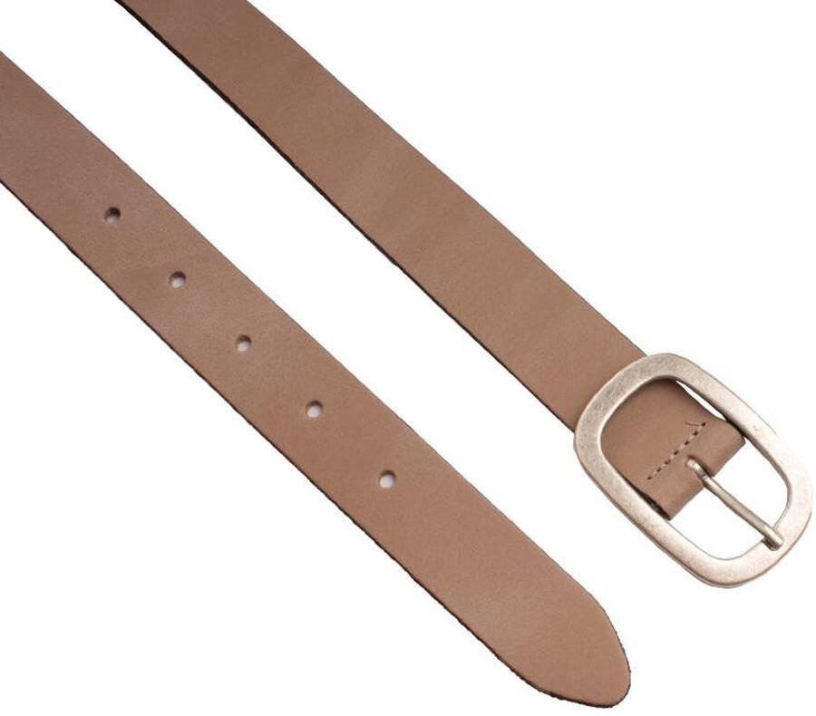 Petrol industries Plus Size leren riem beige - Foto 2