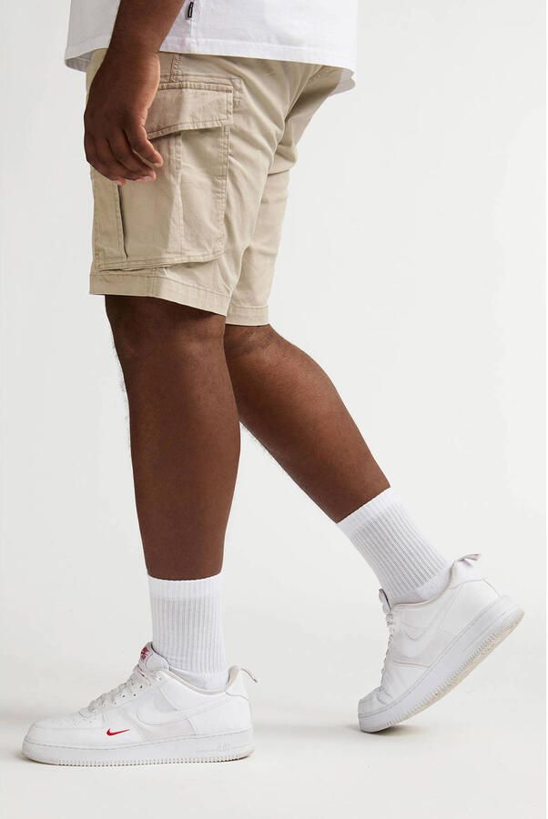 Petrol industries Plus Size regular cargo short beige - Foto 3