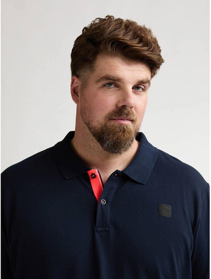 Petrol industries Plus Size regular polo donkerbruin - Foto 2