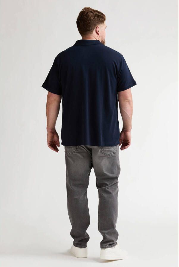 Petrol industries Plus Size regular polo donkerbruin - Foto 3