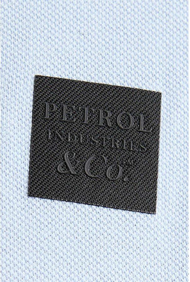 Petrol industries Plus Size regular polo lichtblauw - Foto 3