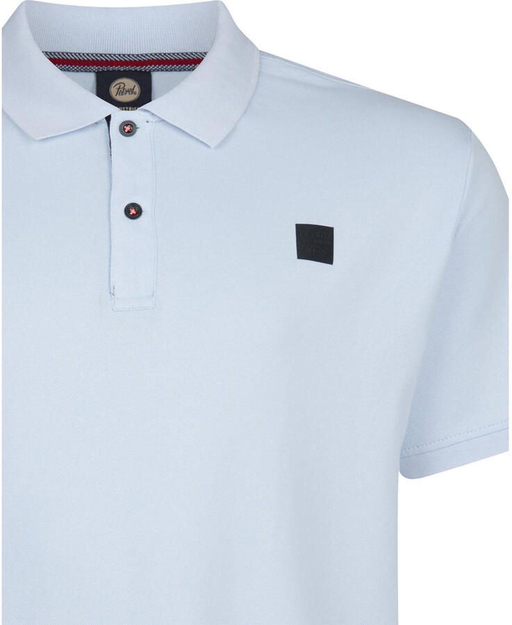Petrol industries Plus Size regular polo lichtblauw - Foto 2