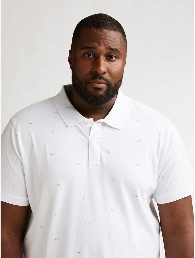 Petrol industries Plus Size regular polo wit - Foto 3