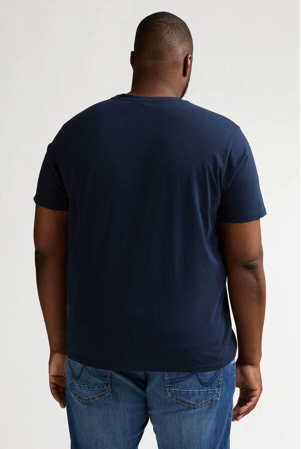 Petrol industries Plus Size regular T-shirt donkerblauw - Foto 3