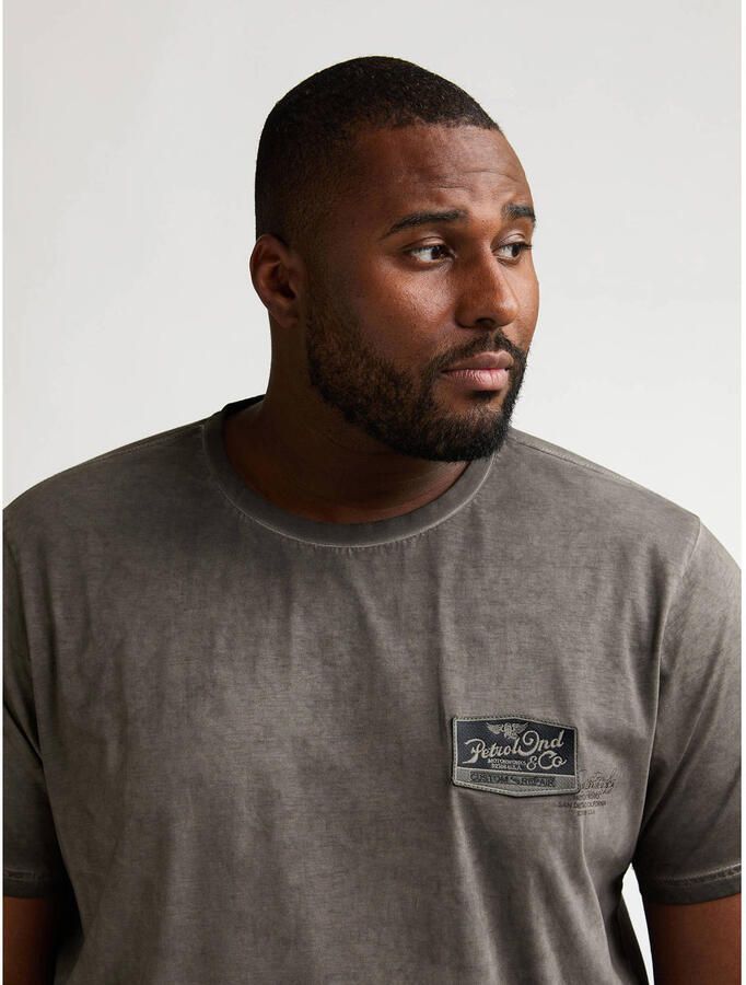 Petrol industries Plus Size regular T-shirt zwart - Foto 2