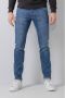 Petrol Industries slim fit jeans SEAHAM met riem medium blue - Thumbnail 1