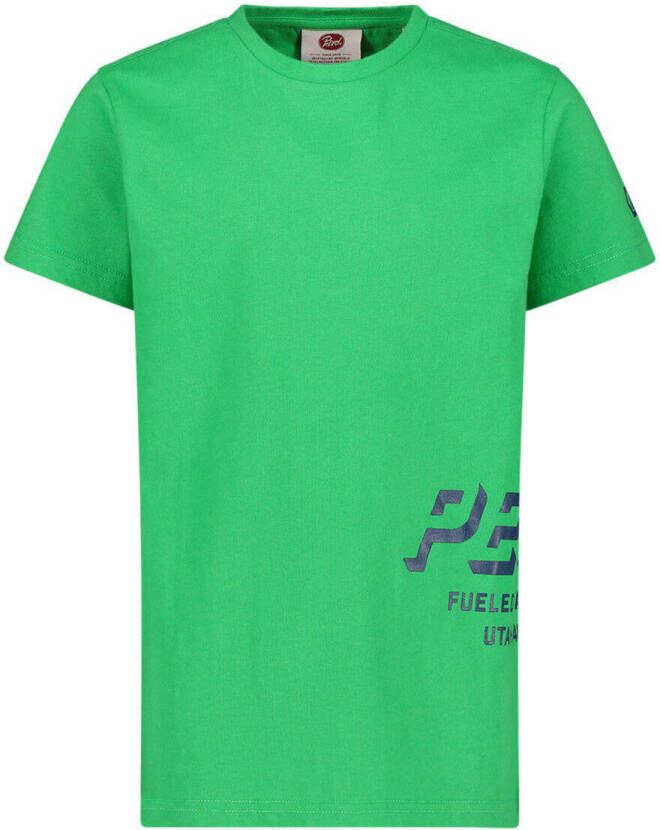 Petrol Industries T-shirt met logo groen