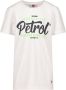 Petrol Industries T-shirt met logo wit Ecru Jongens Katoen Ronde hals Logo 104 - Thumbnail 1