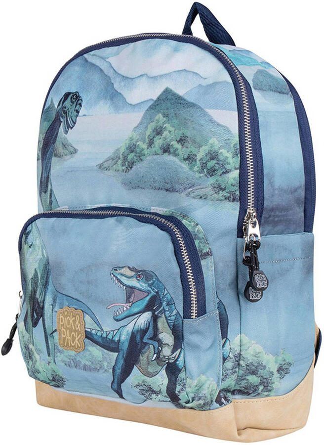 Pick & Pack rugzak All About Dinos M blauw - Foto 2