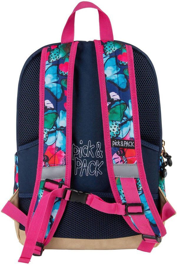 Pick & Pack rugzak Beautiful Butterfly L blauw - Foto 3