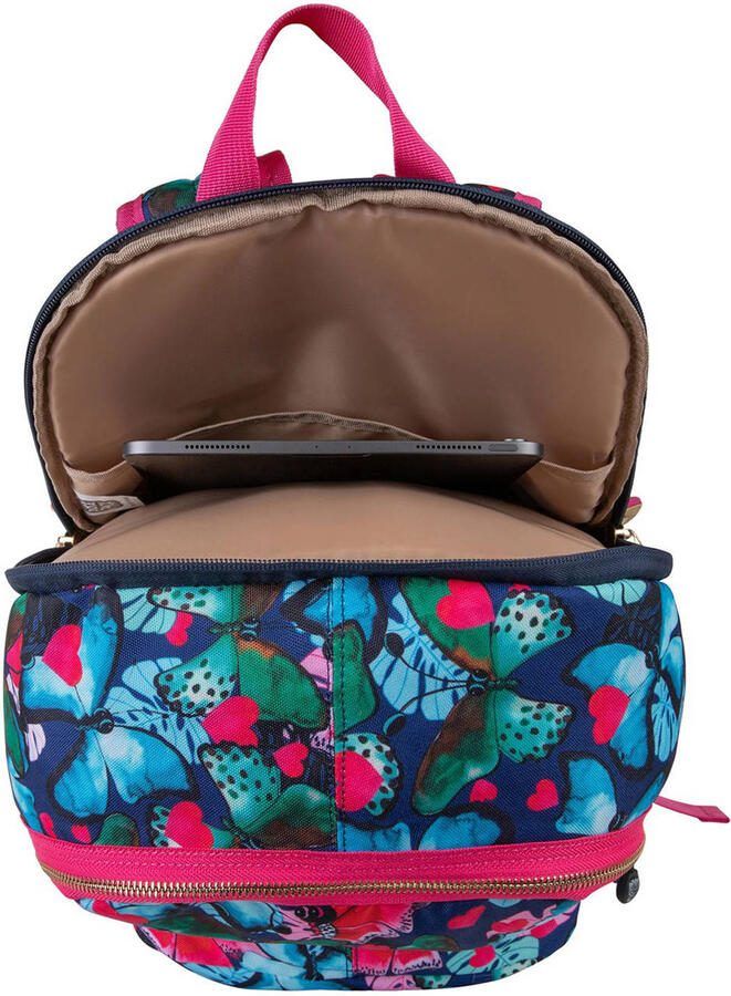 Pick & Pack rugzak Beautiful Butterfly L blauw - Foto 2