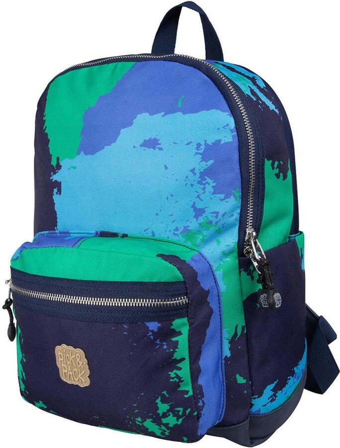 Pick & Pack rugzak Faded Camo M blauw - Foto 2
