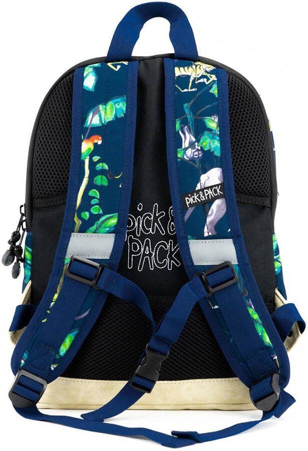 Pick & Pack rugzak Happy Jungle M donkerblauw - Foto 3