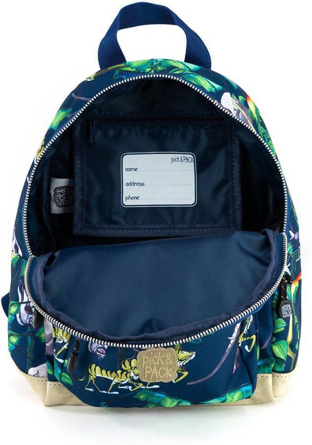 Pick & Pack rugzak Happy Jungle S donkerblauw - Foto 3