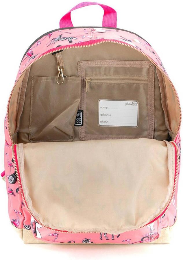 Pick & Pack rugzak Royal Princess M roze - Foto 3