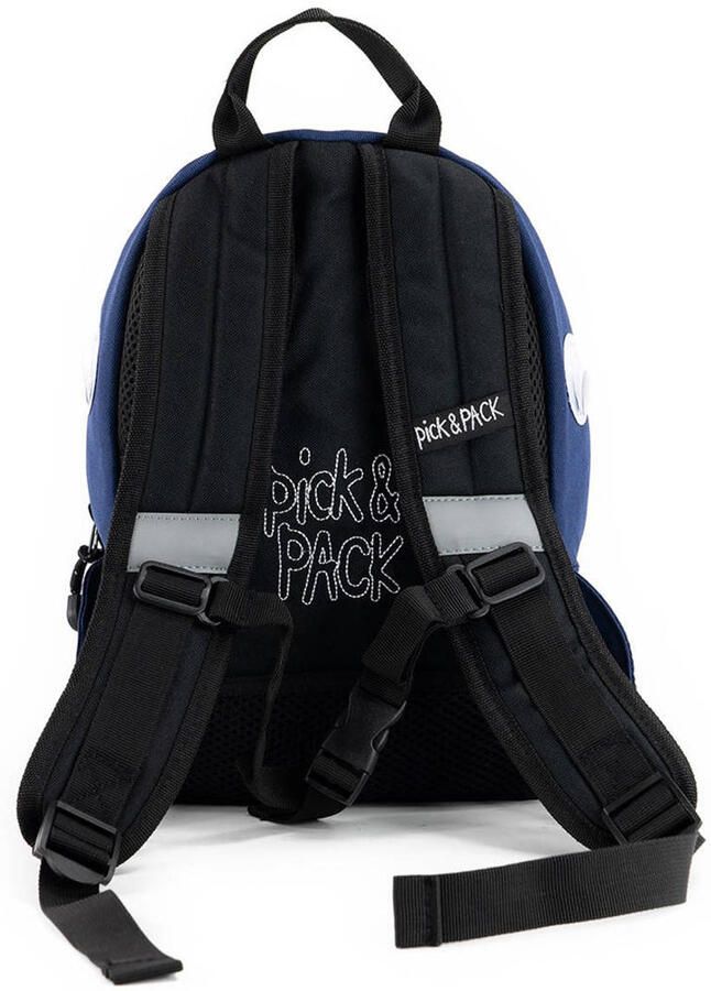 Pick & Pack rugzak Shark Shape S donkerblauw - Foto 2
