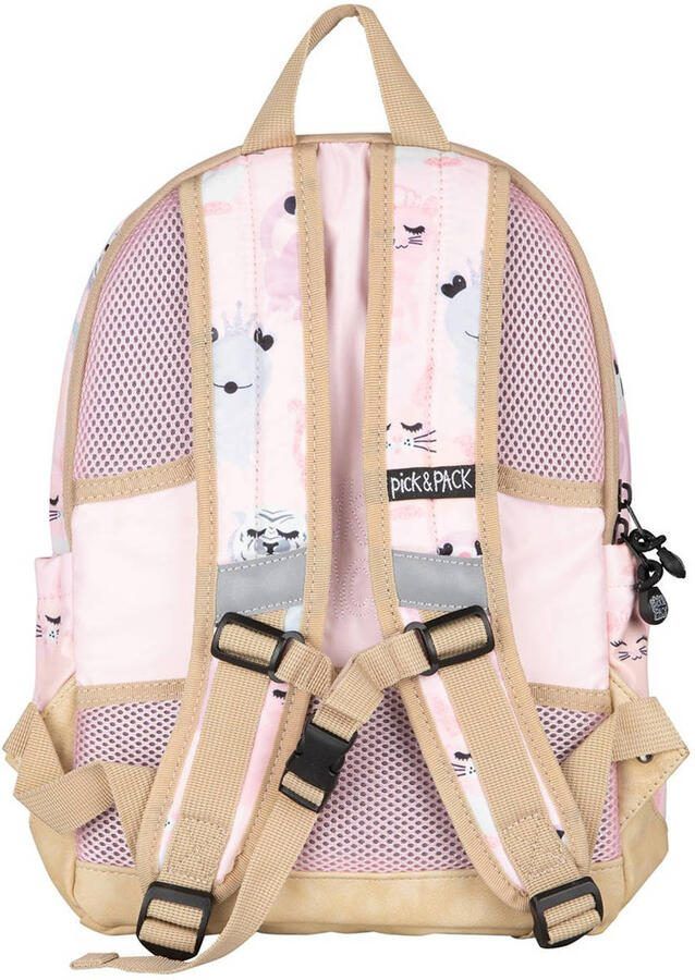 Pick & Pack rugzak Sweet Animal M roze - Foto 3