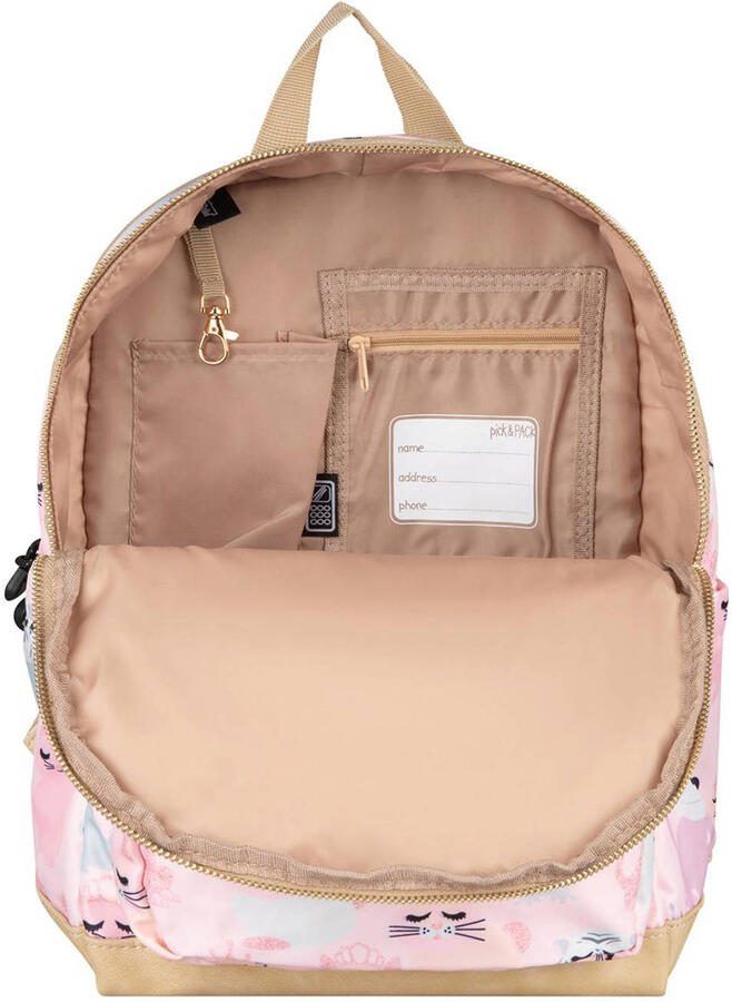 Pick & Pack rugzak Sweet Animal M roze - Foto 2