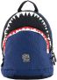 Pick & Pack rugzak Shark Shape S donkerblauw - Thumbnail 1
