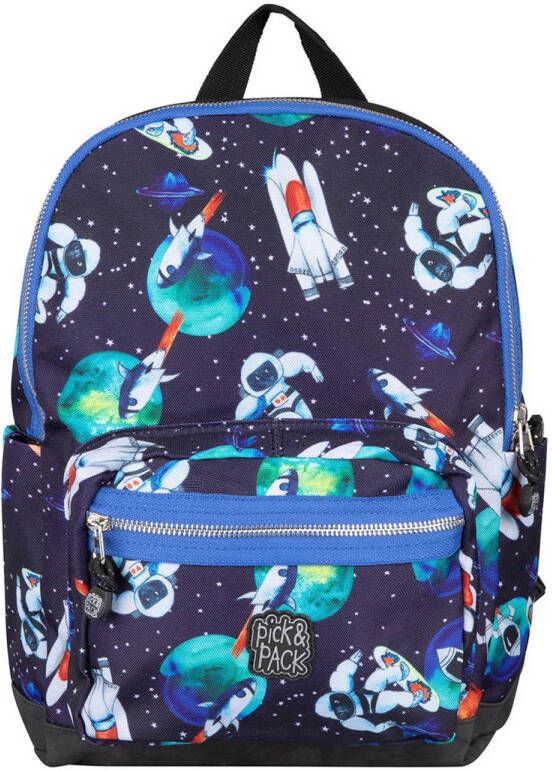 Pick & Pack rugzak Space Sports M donkerblauw