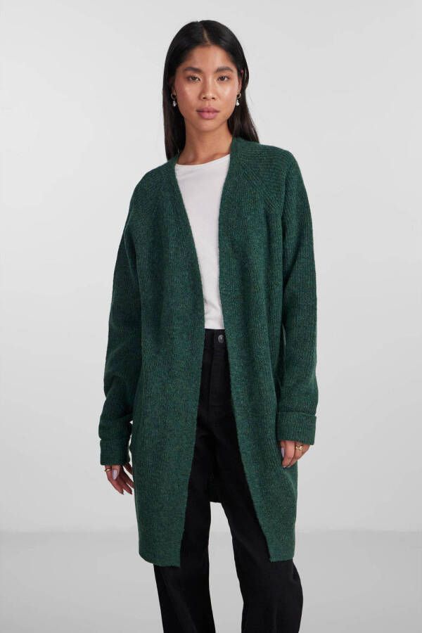 PIECES vest PCELLEN met wol groen