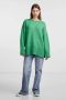 PIECES sweater PCNANCY van gerecycled polyester groen - Thumbnail 1