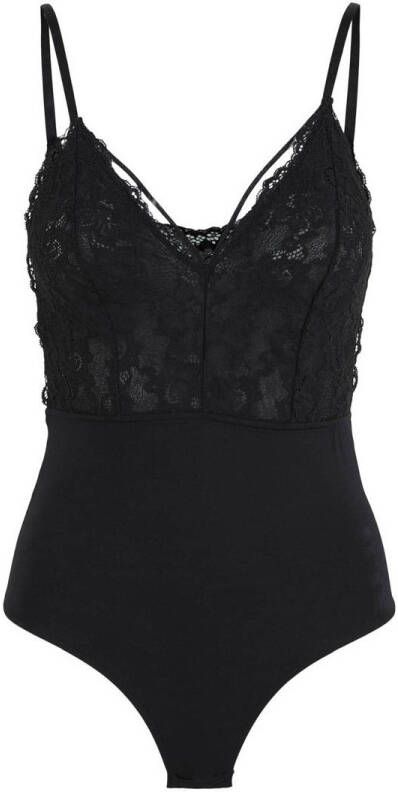 Pieces Body met kant model 'NICHELLE'