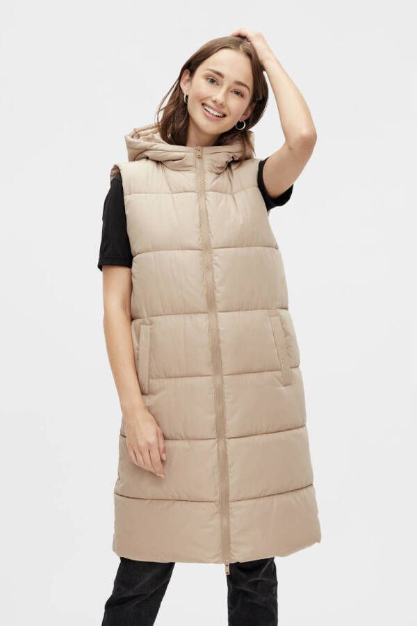 PIECES bodywarmer PCBEE van gerecycled polyester zwart