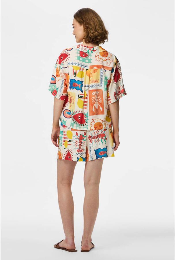 PIECES Curve blouse wit - Foto 2