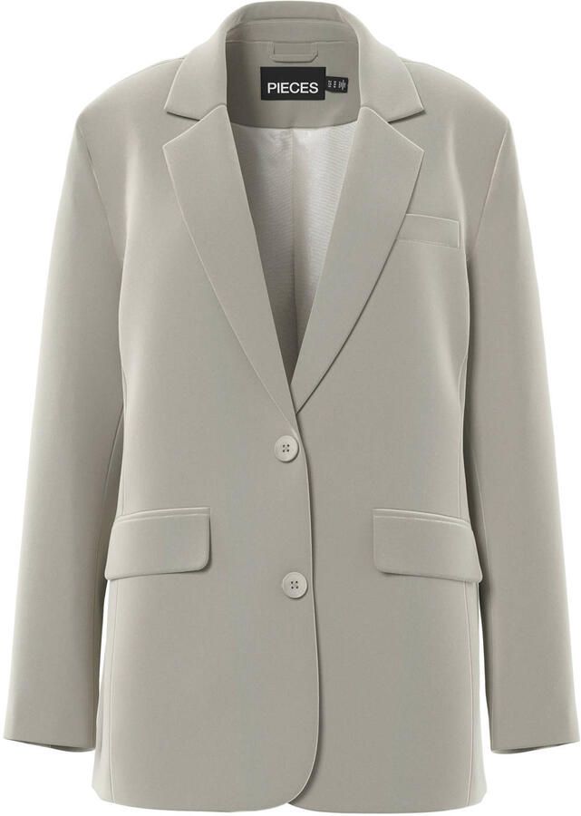 PIECES Curve regular blazer beige