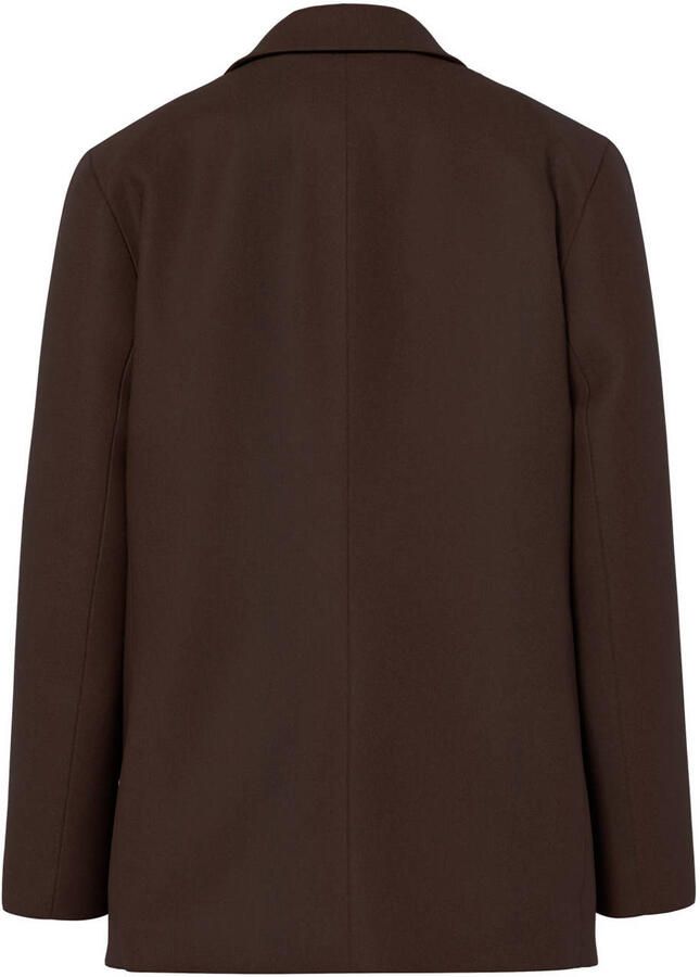 PIECES Curve regular blazer Plus Size bruin