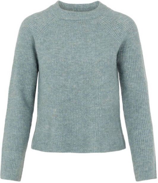 Pieces Regular fit ribgebreide trui model 'ELLEN'