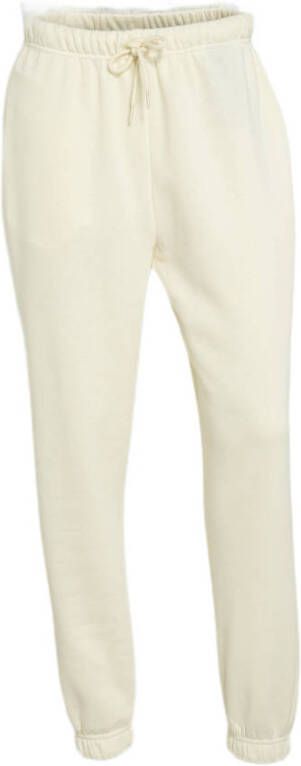 PIECES high waist regular fit sweatpants PCCHILLI ecru