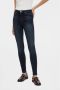 PIECES high waist skinny jeans PCDELLY dark denim - Thumbnail 1
