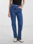 PIECES high waist wide leg jeans PCSIFFI medium blue denim - Thumbnail 1