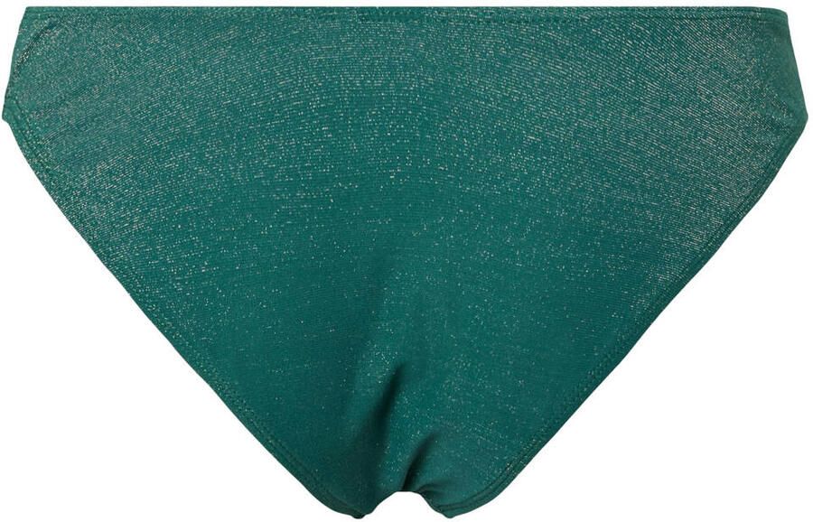 PIECES bikinibroekje PCLAOMI met lurex groen - Foto 2