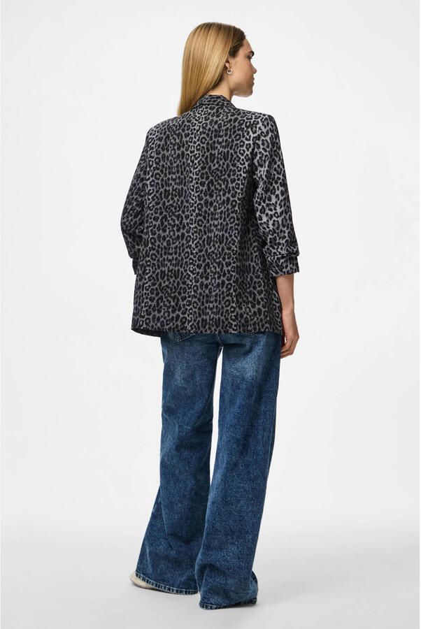 Pieces Regular fit blazer met 3 4-mouwen model 'BOSELLA'