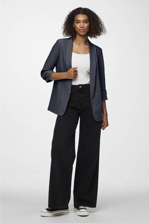 Pieces Blouseblazer PCBOSELLA 3 4 BLAZER NOOS met plooidetail op de mouw - Foto 3