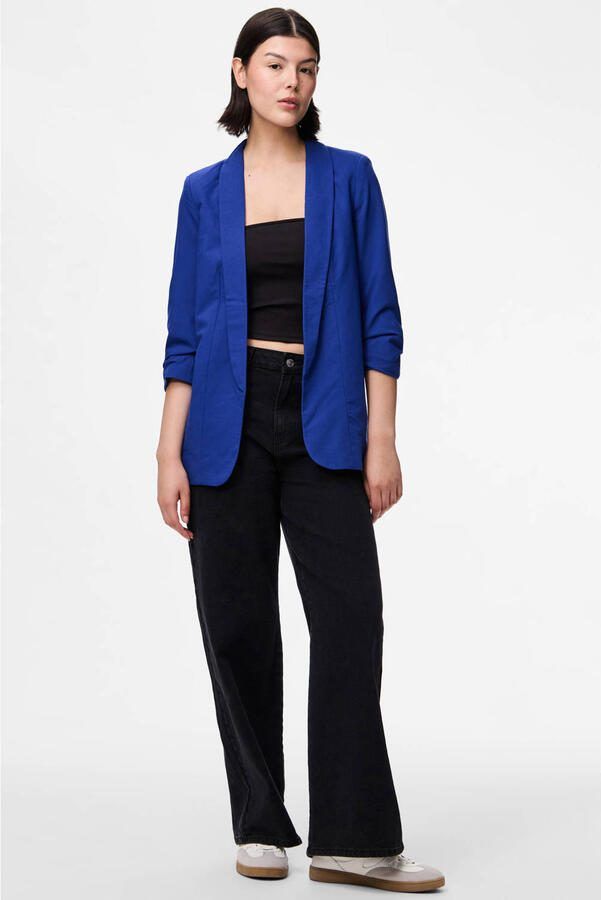 PIECES blazer PCBOSELLA blauw - Foto 2