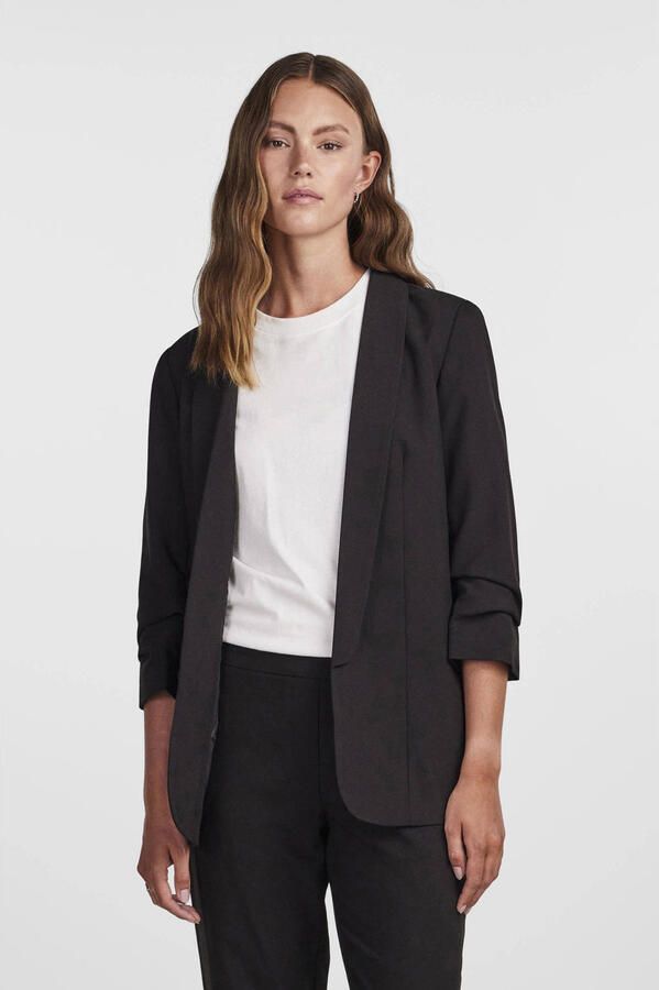 Pieces Blouseblazer PCBOSELLA 3 4 BLAZER NOOS met plooidetail op de mouw - Foto 2