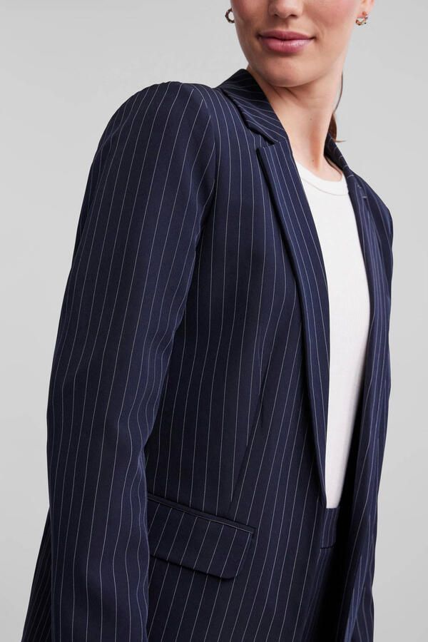 Pieces Lange blazer PCBOZZY LS LOOSE STRIPED BLAZER NOOS BC