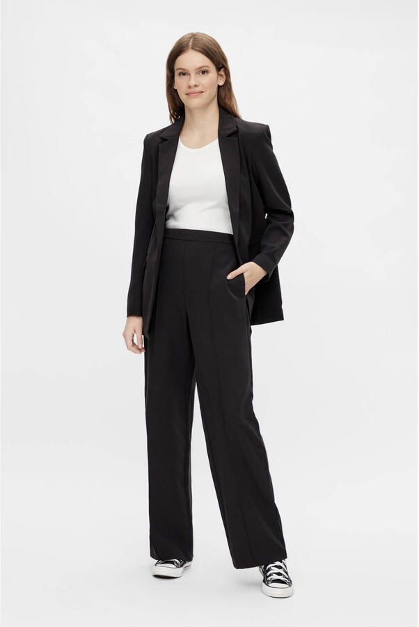 Pieces Lange blazer PCBOSSY in licht oversized model