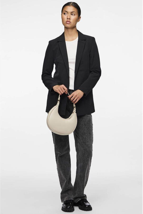 Pieces Loose fit lange blazer met figuurnaden model 'BOZZY' - Foto 3